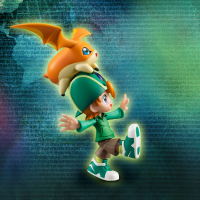 Authentic Digimon Adventure G.E.M. Series PVC figure T.K. Takaishi & Patamon 11 cm